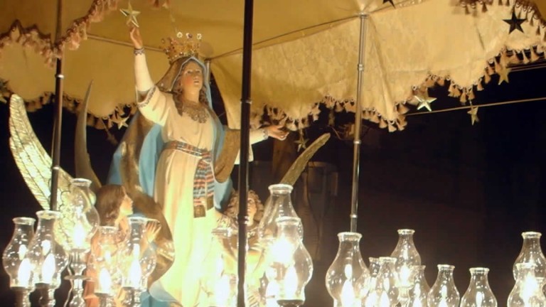 Procesión de Nuestra Señora de la Asunción, Granada, Granada @ Iglesia de Xalteva, Granada