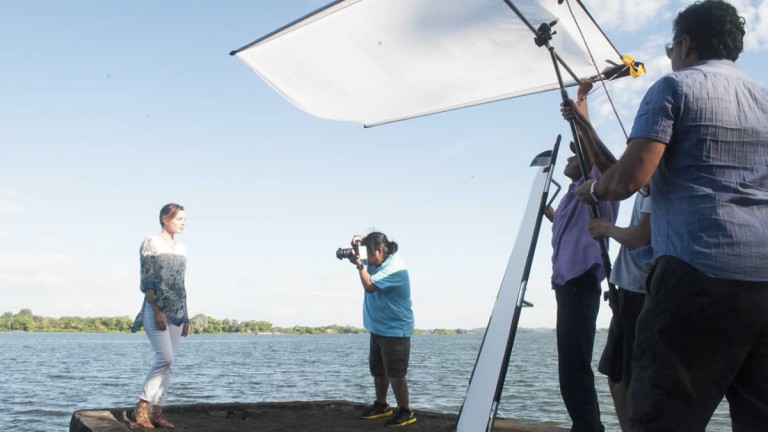 Equipo de NatGeo de visita en Nicaragua