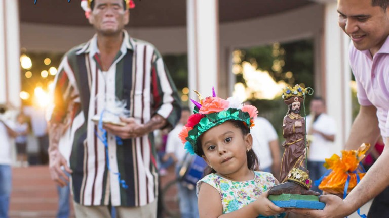 Baile de La Cuchara Panda, El Viejo, Chinandega