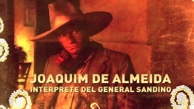 Joaquím De Almeida, protagonista de Sandino, habla con la Cinemateca de Nicaragua