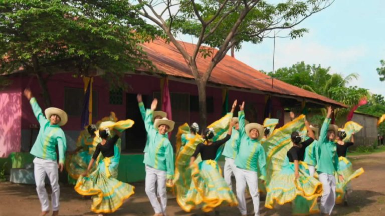 Grupo de Danza Song Pinoleros, Finca Santa María, Ciudad Sandino.