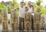 Juan y Teodoro Gutierrez, artesanos de piedra